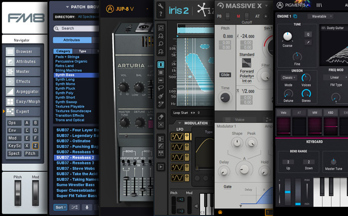 Free sounds and free presets for your favorite synthesizer