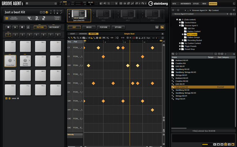 Making beats with Groove Agent 5 and Stylus RMX - a guide to drum production.