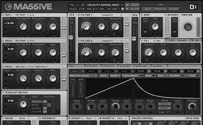 Native Instruments Massive synth VST plugin