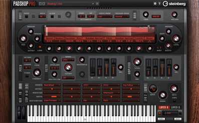Steinberg Padshop granular synthesis pad synth
