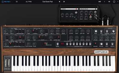 Artirua V Collection Prophet vintage synth