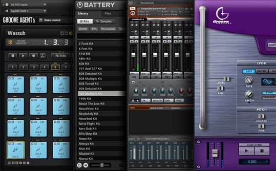 Drum machines and samplers
