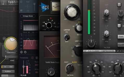 Audio compressors, vst plugins and music compression