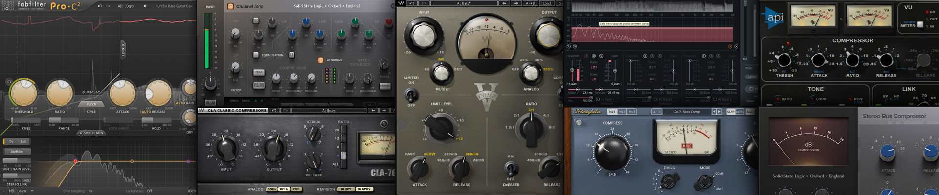 Audio compressors, vst plugins and designs - what is best and for what