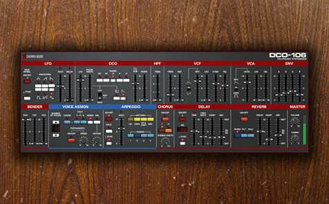 DCO 106 - A Roland Juno analog synthesizer