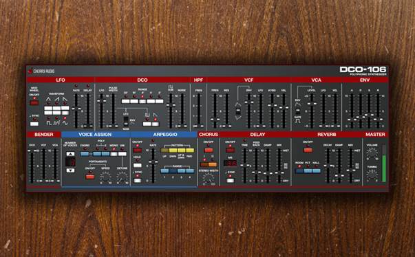 New Roland Juno 106 synthesizer software model with extra effects
