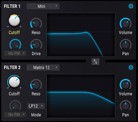 Arturia Pigments Filters