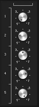 1176 Style Kontakt GUI custom knob