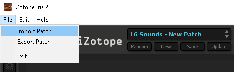 Izotope Iris 2 Import Patch