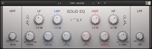 Native Instruments Solid Equalizer