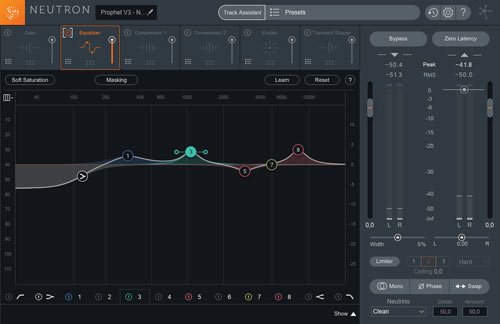 Izotope Neutron 2 equalizer