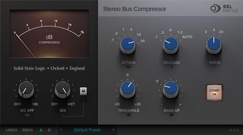 SSL Bus Compressor is a classic bus comp