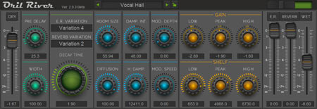 Free OrilRiver Reverb plugin