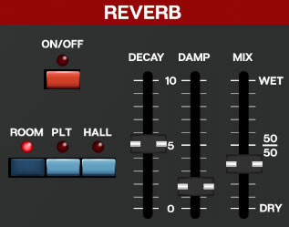 DCO 106 reverb effect