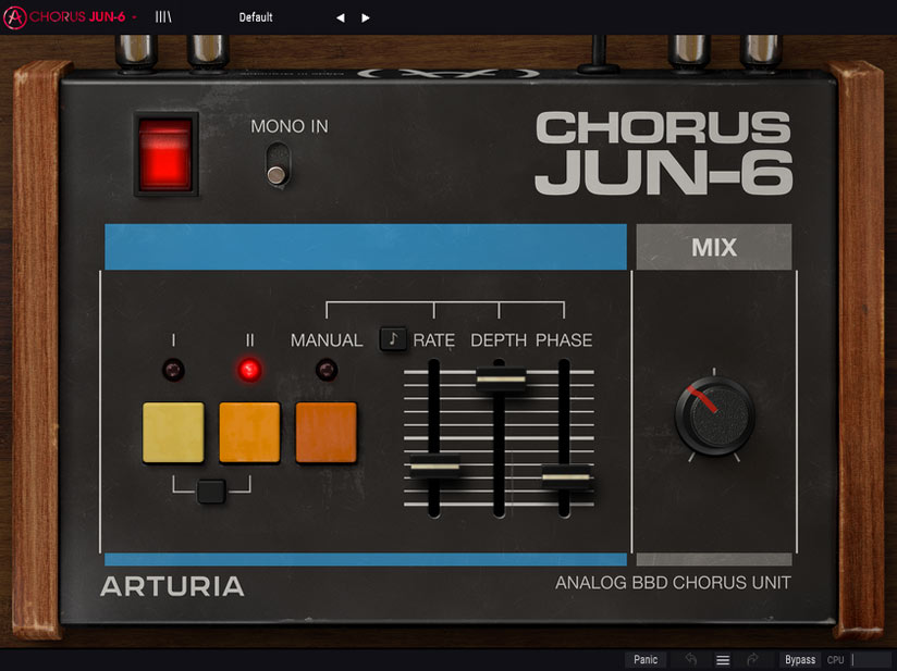 Free Arturia Jun 6. A famous analog BBD chorus