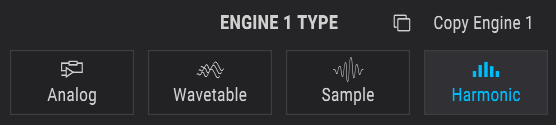 Arturia Pigments 3 Harmonic Engine Type