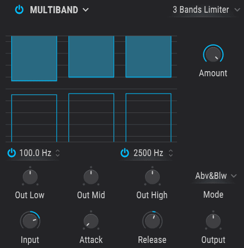 New Pigments 3 Multiband Limiter